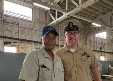 HONORING VETERANS: Josh Budde celebrates his uncle, Navy veteran Chester Booker, for Veterans Day. Booker passed away on Feb. 16, 2022.