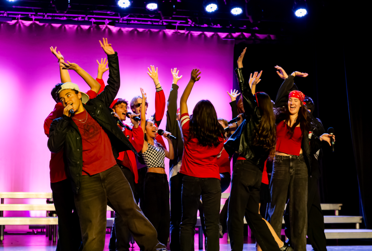 Behind the humor and fast–paced staging was months of intense preparation. ACA consists of 14 members — M.J. Byrd ‘26, Scarlette Daych ‘28, Madison Gamble ‘26, Zoe Gardiner ‘26, Keiran Greding ‘26, Mia Hernandez ‘26, Howie Johnson ‘26, Ammon Jones ‘26, Lex Kirkpatrick ‘26, Jordan Greene ‘26, Logan Ortiz ‘26,  Kori Shen ‘26, Julian Tognacchi ‘26 and Toni Villalobos ‘27 — all of whom evidently worked tirelessly to deliver their best work.
